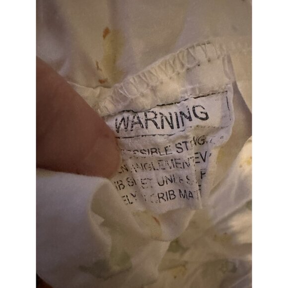 Carter’s Just One You Dragonflies Frogs Ducks RARE PATTERN Fitted Crib Sheet - Picture 7 of 12